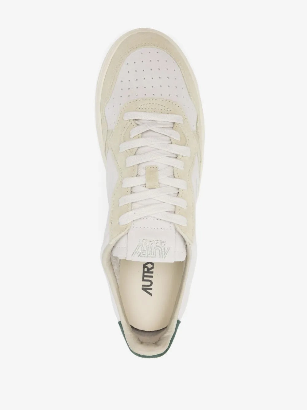 Tenis Medalsit Gamuza Beige/Verde
