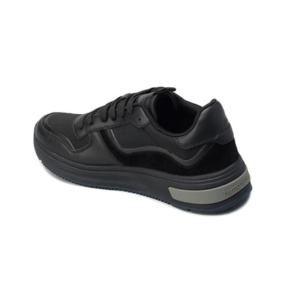 Sneaker Hombre Negro Logo